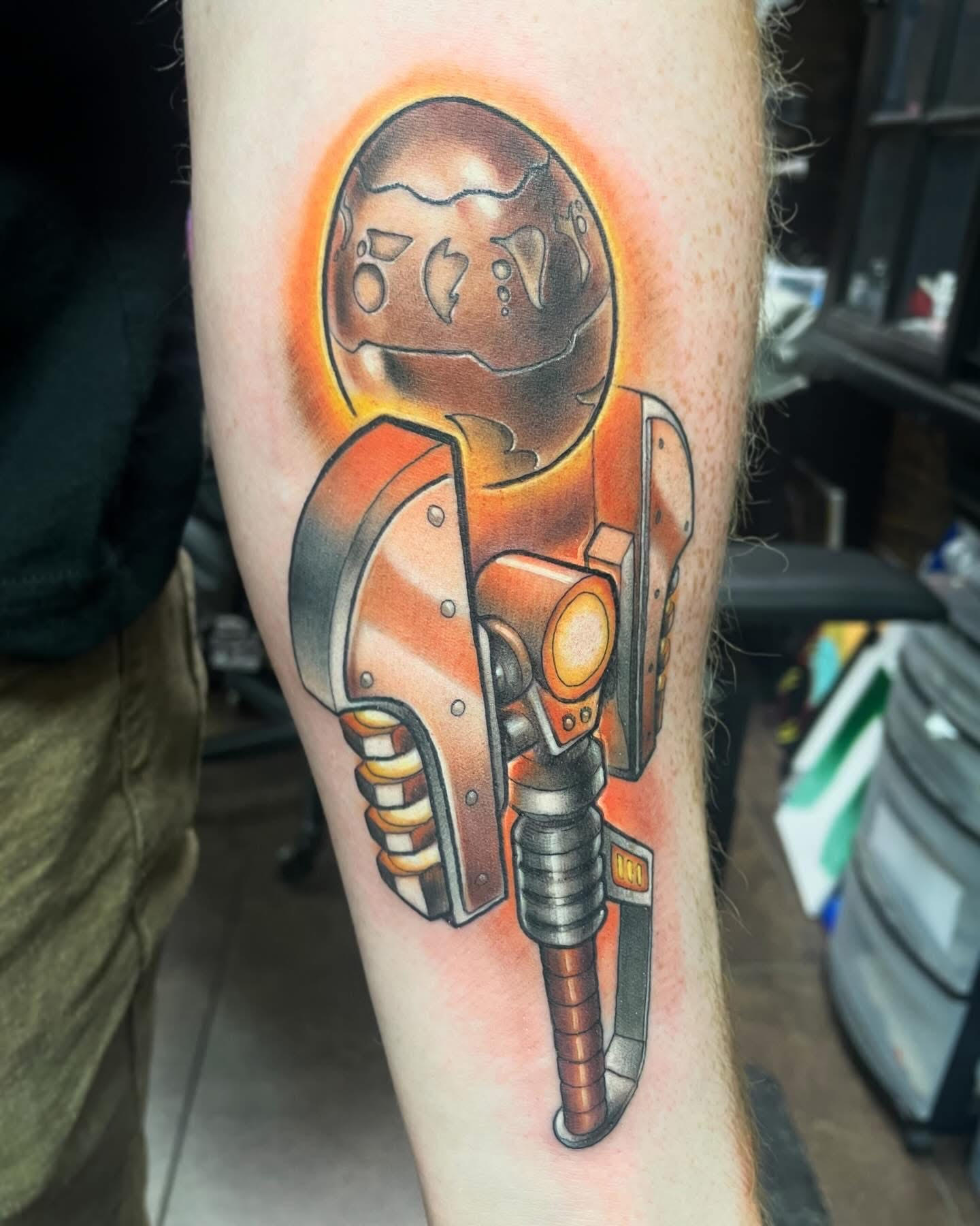 Manga tattoo by Cody Crochet - Cursed Ink Society artistry